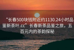 “長(zhǎng)春500塊錢(qián)附近約1130.24小時(shí)品鑒新茶葉.cc”長(zhǎng)春新茶品鑒之旅，五百元內(nèi)的茶韻探秘