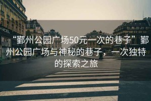 “鄞州公園廣場50元一次的巷子”鄞州公園廣場與神秘的巷子，一次獨特的探索之旅
