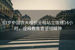 63歲中國(guó)農(nóng)大校長(zhǎng)全程站立撥穗14小時(shí)，詮釋教育者堅(jiān)韌精神