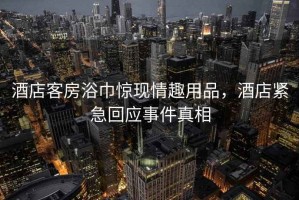 酒店客房浴巾驚現(xiàn)情趣用品，酒店緊急回應(yīng)事件真相