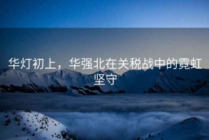 華燈初上，華強北在關(guān)稅戰(zhàn)中的霓虹堅守