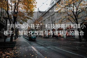 “共和鎮(zhèn)小巷子”科技照亮共和鎮(zhèn)小巷子，智能化改造與傳統(tǒng)魅力的融合