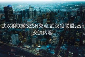 武漢狼聯(lián)盟SZSN交流:武漢狼聯(lián)盟szsn交流內(nèi)容