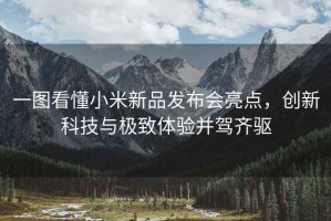 一圖看懂小米新品發(fā)布會亮點，創(chuàng)新科技與極致體驗并駕齊驅(qū)