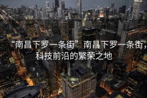 “南昌下羅一條街”南昌下羅一條街，科技前沿的繁榮之地