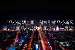 “品茶網(wǎng)站全國”科技引領(lǐng)品茶新風(fēng)尚，全國品茶網(wǎng)站的崛起與未來展望