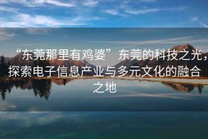 “東莞那里有雞婆”東莞的科技之光，探索電子信息產(chǎn)業(yè)與多元文化的融合之地