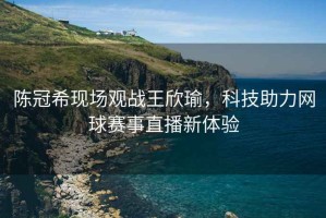陳冠希現場觀戰(zhàn)王欣瑜，科技助力網球賽事直播新體驗