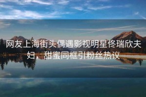 網(wǎng)友上海街頭偶遇影視明星佟瑞欣夫婦，甜蜜同框引粉絲熱議