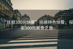 “撫順300元快餐”撫順特色快餐，探索300元美食之旅