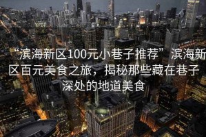 “濱海新區(qū)100元小巷子推薦”濱海新區(qū)百元美食之旅，揭秘那些藏在巷子深處的地道美食