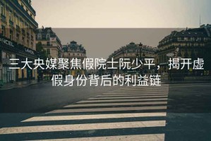 三大央媒聚焦假院士阮少平，揭開虛假身份背后的利益鏈