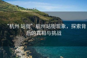 “杭州 站街”杭州站街現(xiàn)象，探索背后的真相與挑戰(zhàn)
