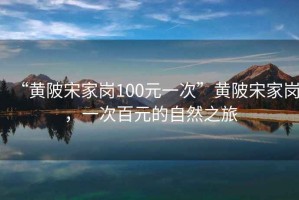 “黃陂宋家崗100元一次”黃陂宋家崗，一次百元的自然之旅