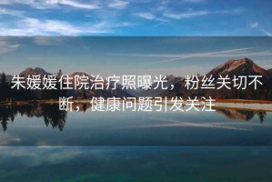 朱媛媛住院治療照曝光，粉絲關切不斷，健康問題引發(fā)關注