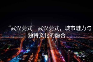“武漢莞式”武漢莞式，城市魅力與獨(dú)特文化的融合