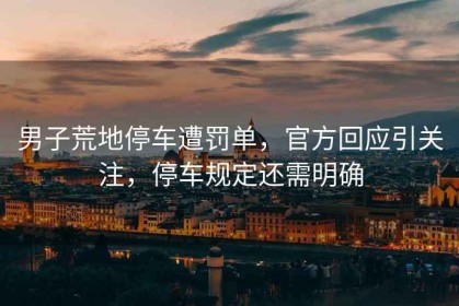 男子荒地停車(chē)遭罰單，官方回應(yīng)引關(guān)注，停車(chē)規(guī)定還需明確