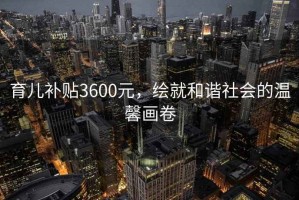 育兒補(bǔ)貼3600元，繪就和諧社會(huì)的溫馨畫卷