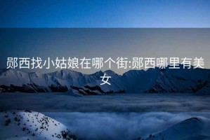 鄖西找小姑娘在哪個街:鄖西哪里有美女