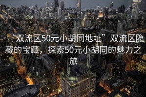 “雙流區(qū)50元小胡同地址”雙流區(qū)隱藏的寶藏，探索50元小胡同的魅力之旅