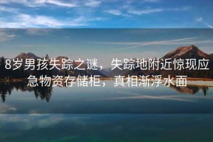 8歲男孩失蹤之謎，失蹤地附近驚現(xiàn)應急物資存儲柜，真相漸浮水面