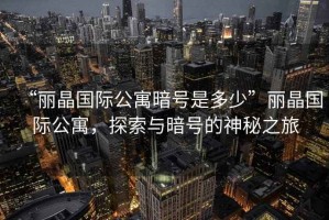 “麗晶國際公寓暗號是多少”麗晶國際公寓，探索與暗號的神秘之旅