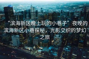 “濱海新區(qū)晚上玩的小巷子”夜晚的濱海新區(qū)小巷探秘，光影交織的夢(mèng)幻之旅