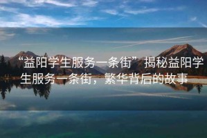 “益陽學生服務(wù)一條街”揭秘益陽學生服務(wù)一條街，繁華背后的故事