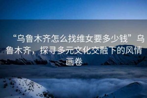 “烏魯木齊怎么找維女要多少錢(qián)”烏魯木齊，探尋多元文化交融下的風(fēng)情畫(huà)卷