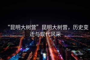 “昆明大樹營(yíng)”昆明大樹營(yíng)，歷史變遷與現(xiàn)代風(fēng)采