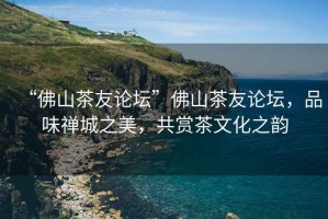 “佛山茶友論壇”佛山茶友論壇，品味禪城之美，共賞茶文化之韻