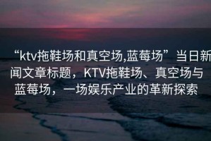 “ktv拖鞋場和真空場,藍(lán)莓場”當(dāng)日新聞文章標(biāo)題，KTV拖鞋場、真空場與藍(lán)莓場，一場娛樂產(chǎn)業(yè)的革新探索