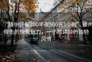 “滕州快餐200半夜500元1小時”滕州夜色的快餐魅力，一小時體驗的獨特風情