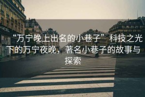 “萬寧晚上出名的小巷子”科技之光下的萬寧夜晚，著名小巷子的故事與探索