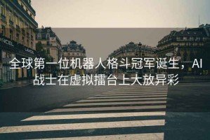 全球第一位機(jī)器人格斗冠軍誕生，AI戰(zhàn)士在虛擬擂臺(tái)上大放異彩