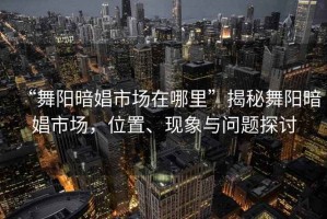 “舞陽暗娼市場在哪里”揭秘舞陽暗娼市場，位置、現(xiàn)象與問題探討