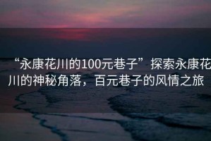 “永康花川的100元巷子”探索永康花川的神秘角落，百元巷子的風(fēng)情之旅