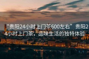 “貴陽24小時上門茶600左右”貴陽24小時上門茶，品味生活的獨特體驗