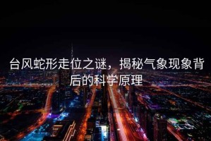 臺風(fēng)蛇形走位之謎，揭秘氣象現(xiàn)象背后的科學(xué)原理
