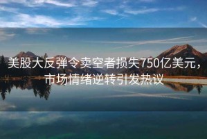 美股大反彈令賣空者損失750億美元，市場情緒逆轉(zhuǎn)引發(fā)熱議