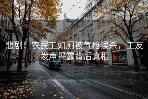 悲??！農(nóng)民工如廁被氣槍誤殺，工友發(fā)聲揭露背后真相