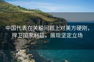 中國代表在關稅問題上對美方硬剛，捍衛(wèi)國家利益，展現(xiàn)堅定立場