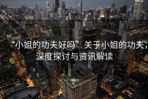 “小姐的功夫好嗎”關于小姐的功夫，深度探討與資訊解讀
