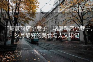 “塘廈雞店小巷子”塘廈雞店小巷子，歲月靜好的美食與人文印記