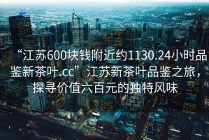 “江蘇600塊錢附近約1130.24小時品鑒新茶葉.cc”江蘇新茶葉品鑒之旅，探尋價值六百元的獨特風味