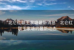 “北侖紅聯(lián)王家塘最新消息”北侖紅聯(lián)王家塘的最新動(dòng)態(tài)