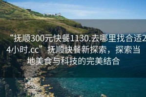 “撫順300元快餐1130.去哪里找合適24小時(shí).cc”撫順快餐新探索，探索當(dāng)?shù)孛朗撑c科技的完美結(jié)合
