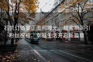 石凱訂婚宴正面照曝光，甜蜜瞬間引粉絲祝福，幸福生活開啟新篇章