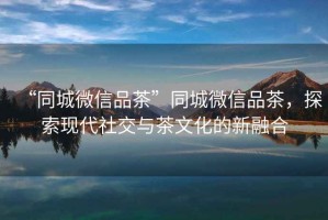 “同城微信品茶”同城微信品茶，探索現(xiàn)代社交與茶文化的新融合