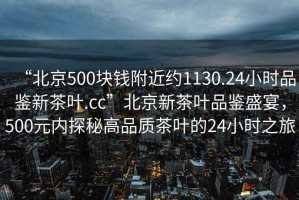 “北京500塊錢附近約1130.24小時品鑒新茶葉.cc”北京新茶葉品鑒盛宴，500元內探秘高品質茶葉的24小時之旅